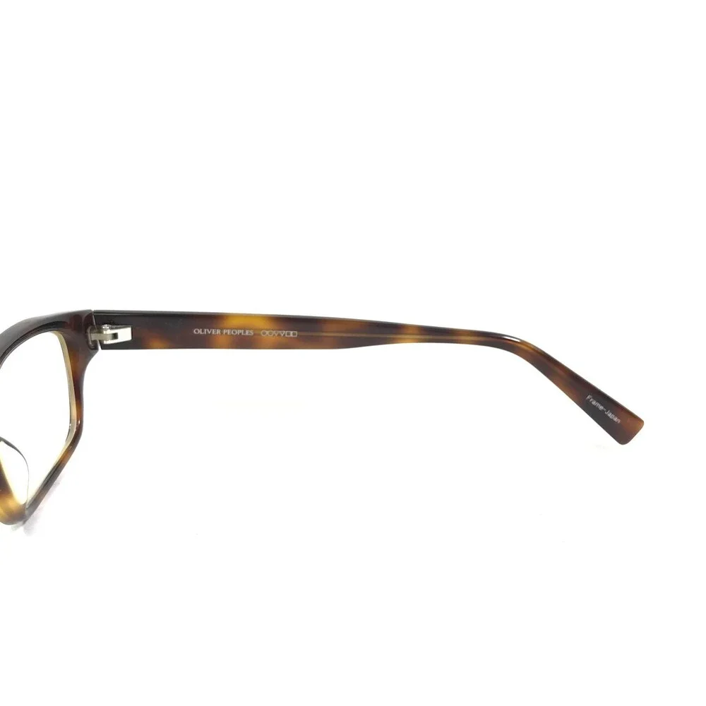 Oliver Peoples Hoover DM Eyeglasses Frames Brown Tortoise Horn Rim 53-17-145